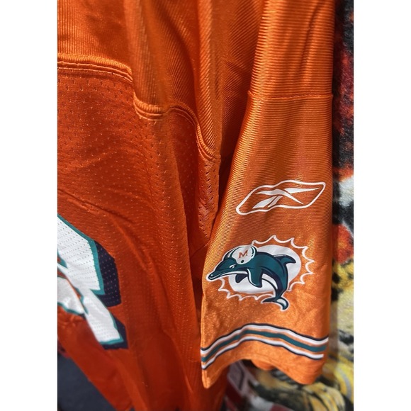 NFL Miami Dolphins Ronnie Brown #23 Orange Team Apparel‎ Jersey Size 2XL - Picture 2 of 9